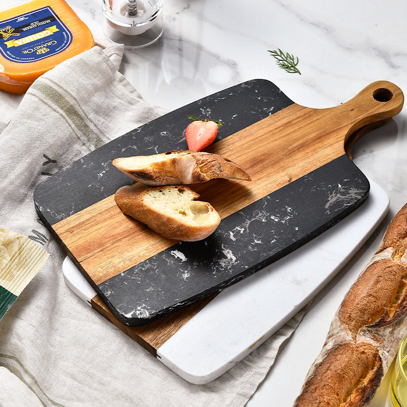 Marble Serving Board - Maun Ağacı Desenli Kesme Tahtası -