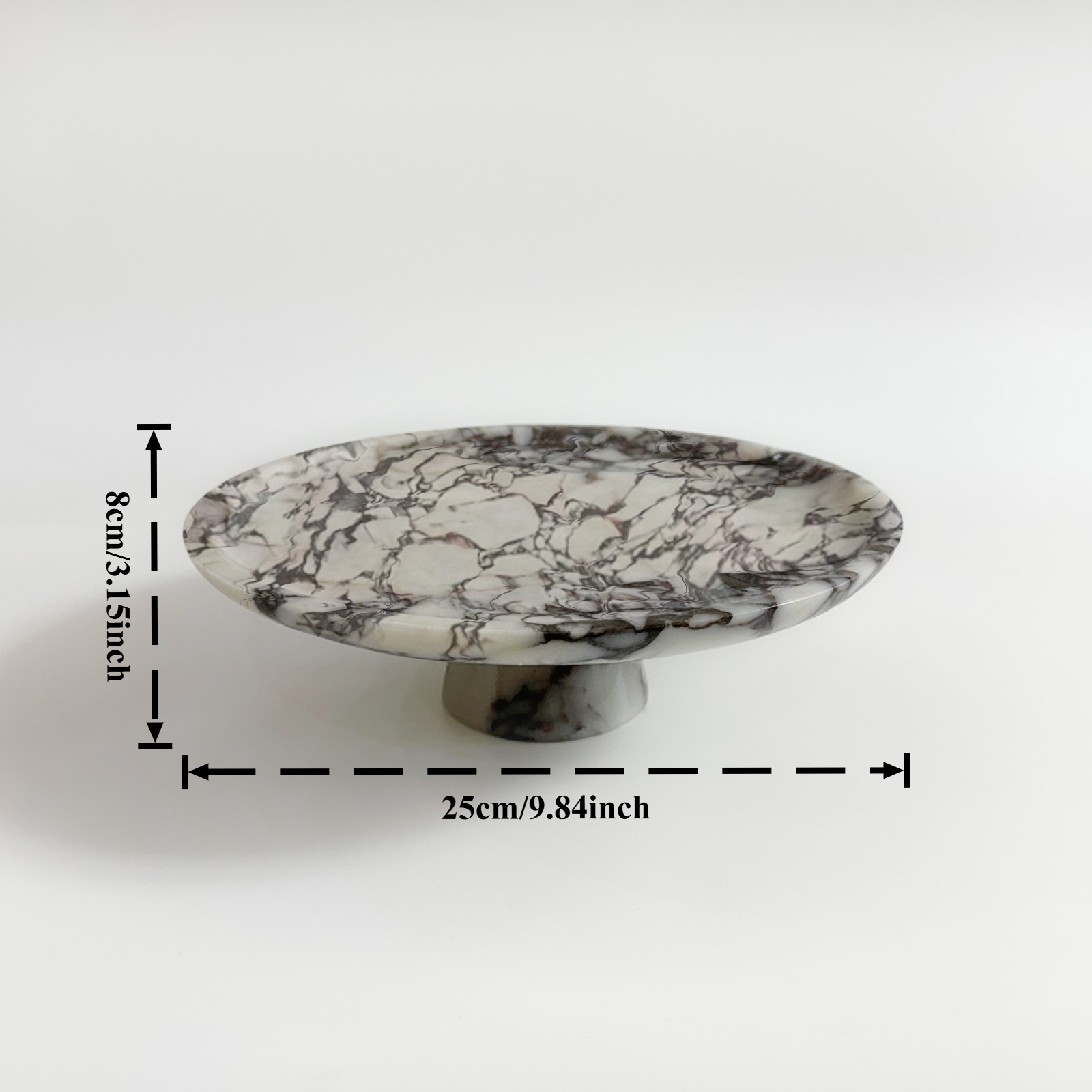 Calacatta Viola Mermer Tek Aya - Marble Serving Board incelemesi ve fiyatı