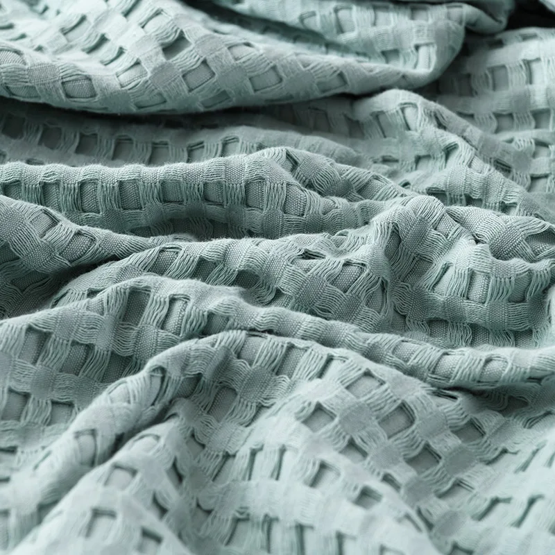 Premium Saf Pamuk Waffle Örgü  - Cashmere Throw Blanket incelemesi ve fiyatı