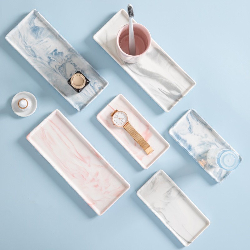 Dikdörtgen seramik tepsi yarat - Marble Serving Board incelemesi ve fiyatı
