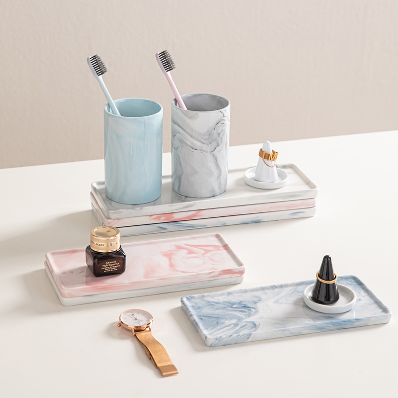 Dikdörtgen seramik tepsi yarat - Marble Serving Board incelemesi ve fiyatı