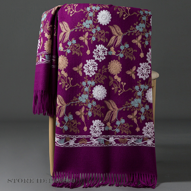 Kadın Kaşmir Paşmina Eşarp Şal - Cashmere Throw Blanket incelemesi ve fiyatı
