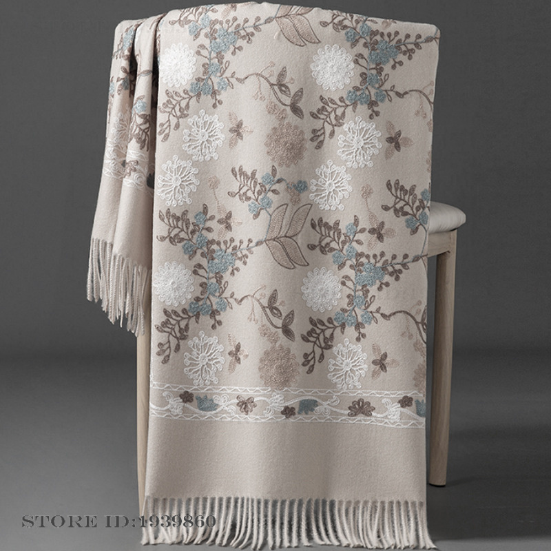 Kadın Kaşmir Paşmina Eşarp Şal - Cashmere Throw Blanket incelemesi ve fiyatı