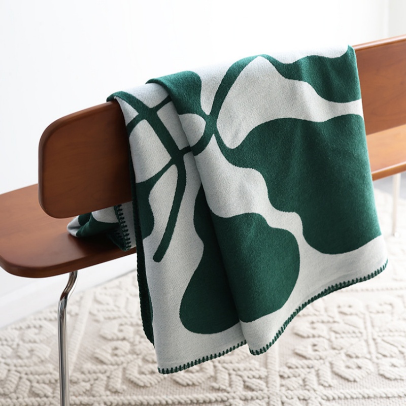 Jakarlı Sahte Kaşmir Battaniye - Cashmere Throw Blanket incelemesi ve fiyatı
