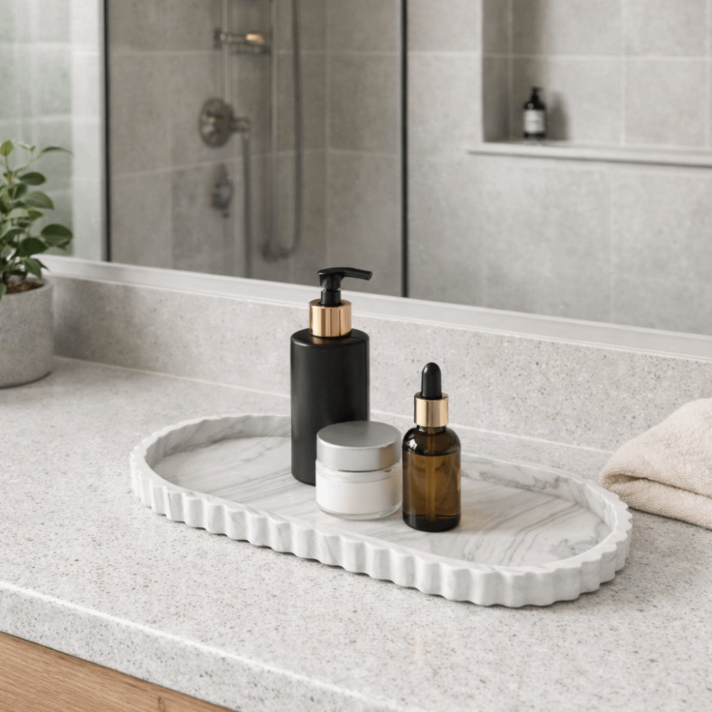 Silikon Oval Saklama Tepsisi D - Marble Serving Board incelemesi ve fiyatı