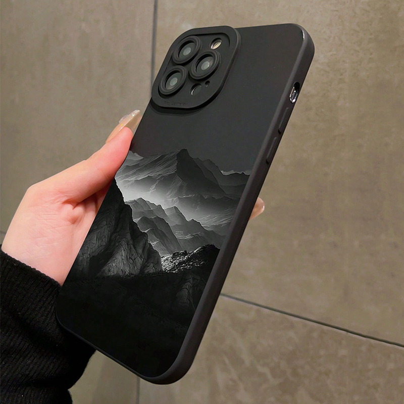Siyah Dağ INS Tasarım Silikon  - Xiaomi Redmi Note 13 incelemesi ve fiyatı