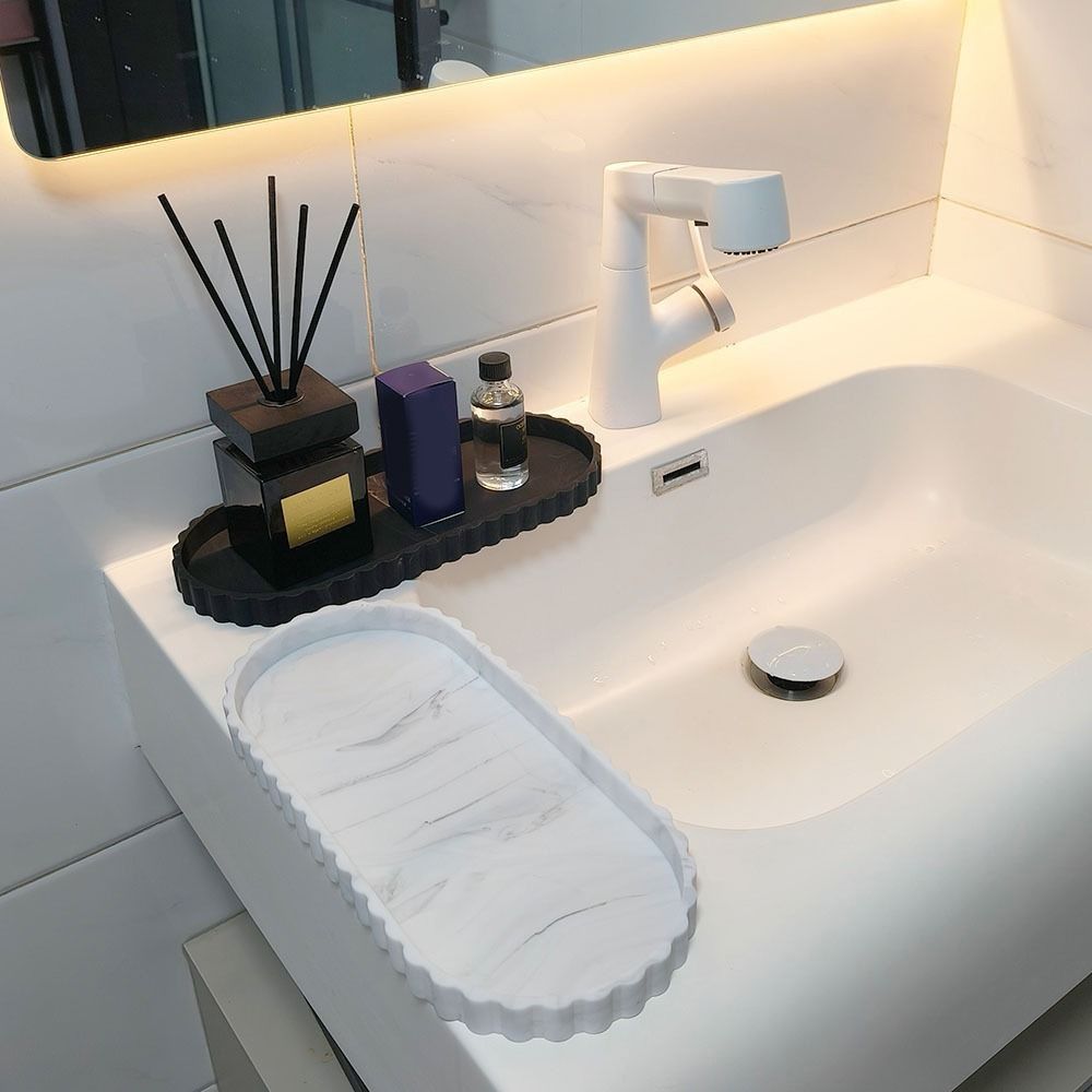 Silikon Oval Saklama Tepsisi M - Marble Serving Board incelemesi ve fiyatı